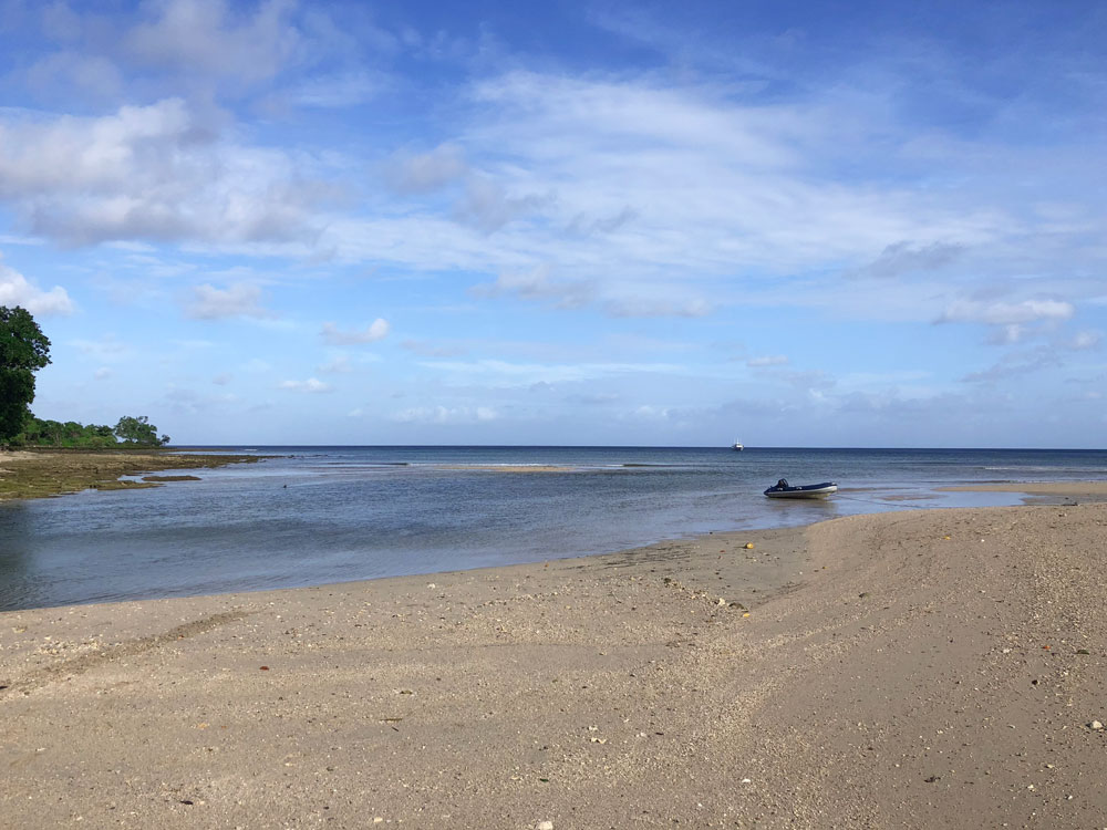 Tanjung Jasi anchorage Tanimbar Islands