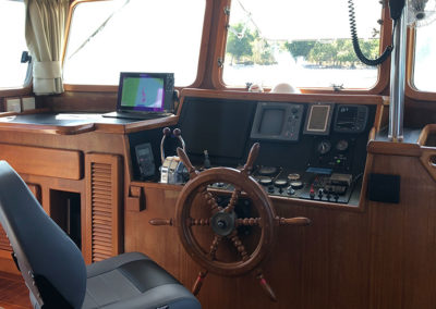 a Boat named Tramp's wheelhouse